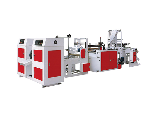 Fully Automatic One Time V-fold Sealing Garbage Bag Making Machine